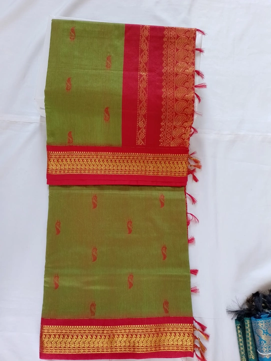 Gadwal cotton saree uploaded by Rajshree collection on 1/31/2023