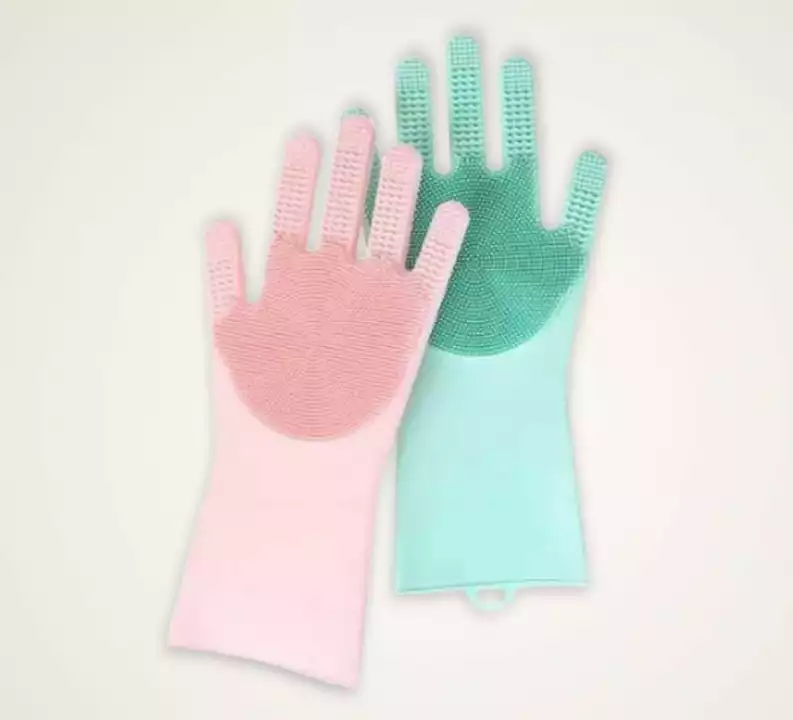 Scrub silicon gloves uploaded by GINNIZ DISTRIBUTORS on 1/31/2023