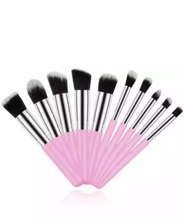10pc makeup brushes  uploaded by GINNIZ DISTRIBUTORS on 1/31/2023