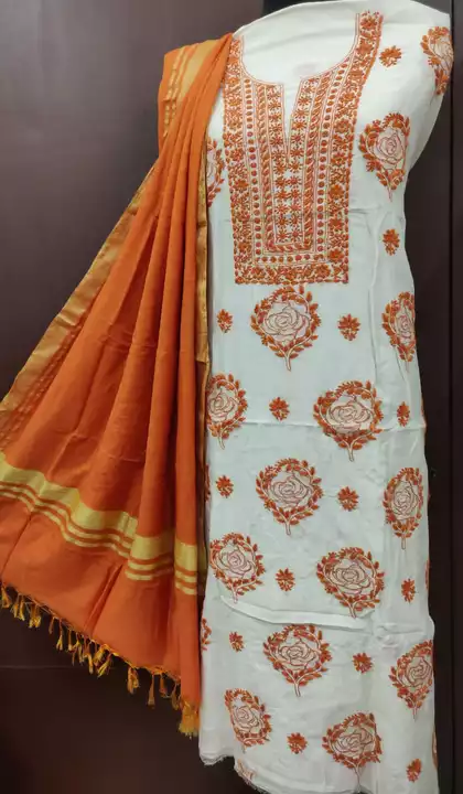 Pure Chanderi Silk Suit  uploaded by business on 1/31/2023