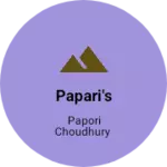 Business logo of Papari's