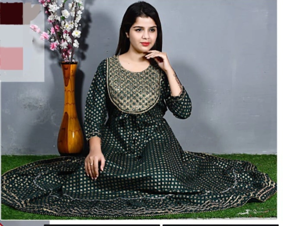 Product image with price: Rs. 435, ID: anarkali-frock-0f39a521