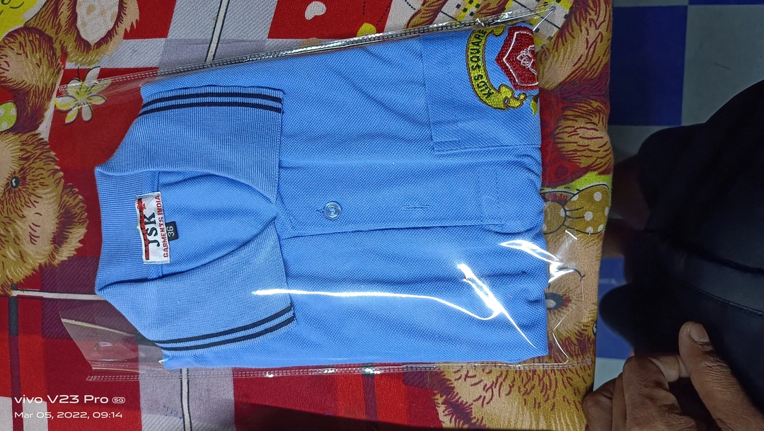 School t shert uploaded by Jai shri krishna garments on 1/31/2023