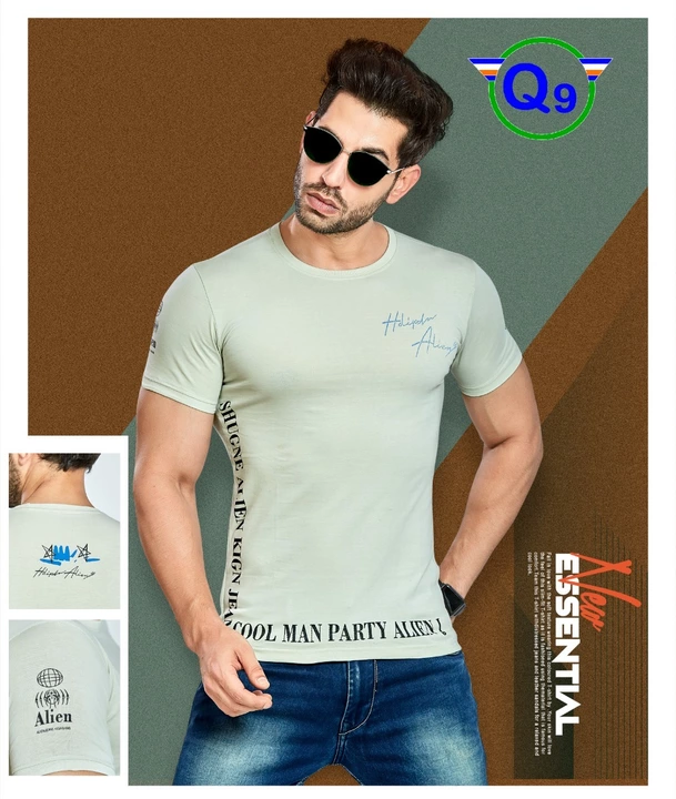 Men's tshirt  uploaded by Riya hosiery and printing on 1/31/2023