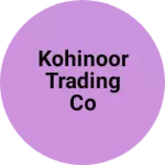 Business logo of KOHINOOR trading co