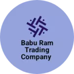 Business logo of Babu Ram Trading company
