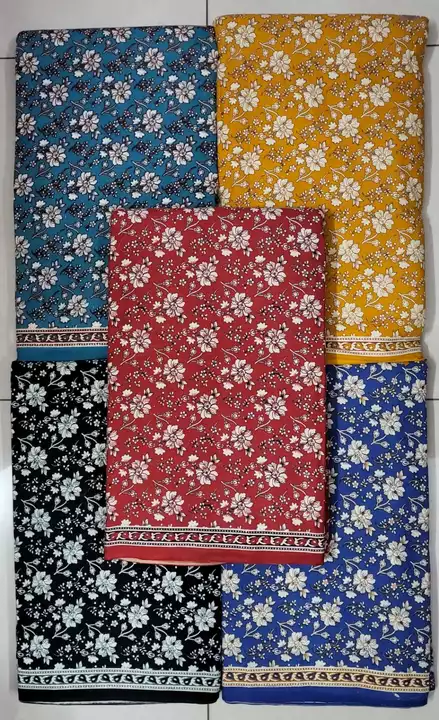 Jaipur running cotton fabric  uploaded by Jyotika fab fashion on 1/31/2023