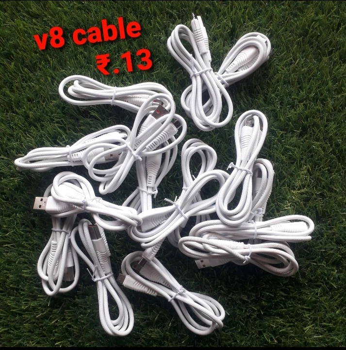 V8 cable  uploaded by Aashapura Mobile wholesaler ( MR gold) on 1/31/2023