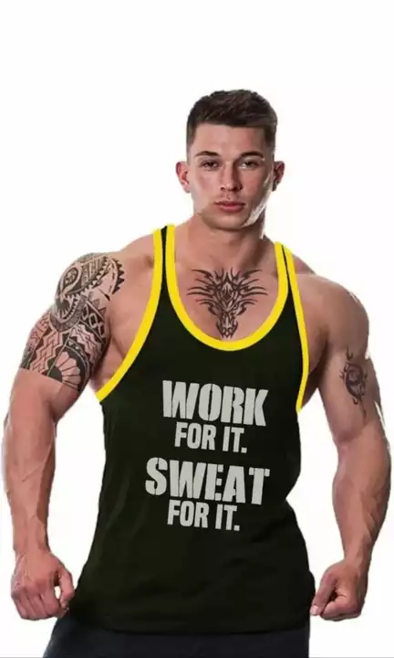 Hot button gym vest uploaded by Hotbutton.in  on 2/1/2023