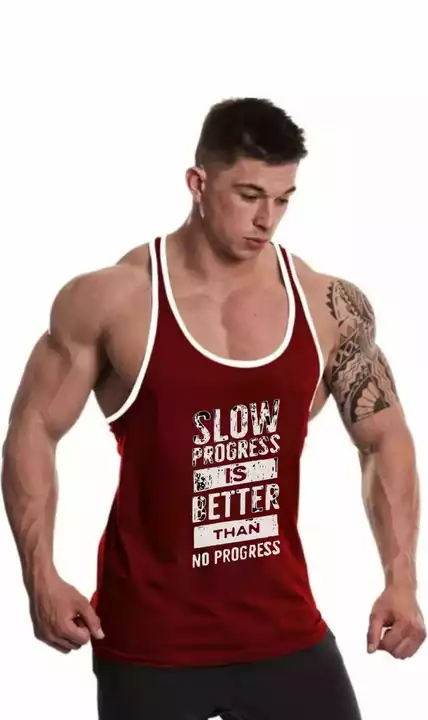 HotButton stringer gym vest  uploaded by Hotbutton.in  on 2/1/2023