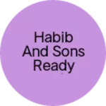 Business logo of Habib and Sons Readymade Centre