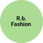 Business logo of R.B. fashion