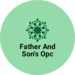 Business logo of Father and son's OPC