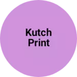 Business logo of Kutch print