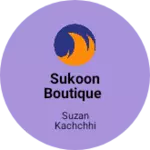 Business logo of Sukoon Boutique