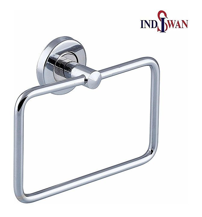 Indiswan Stainless steel square towel ring uploaded by Parshva Trading on 5/12/2020