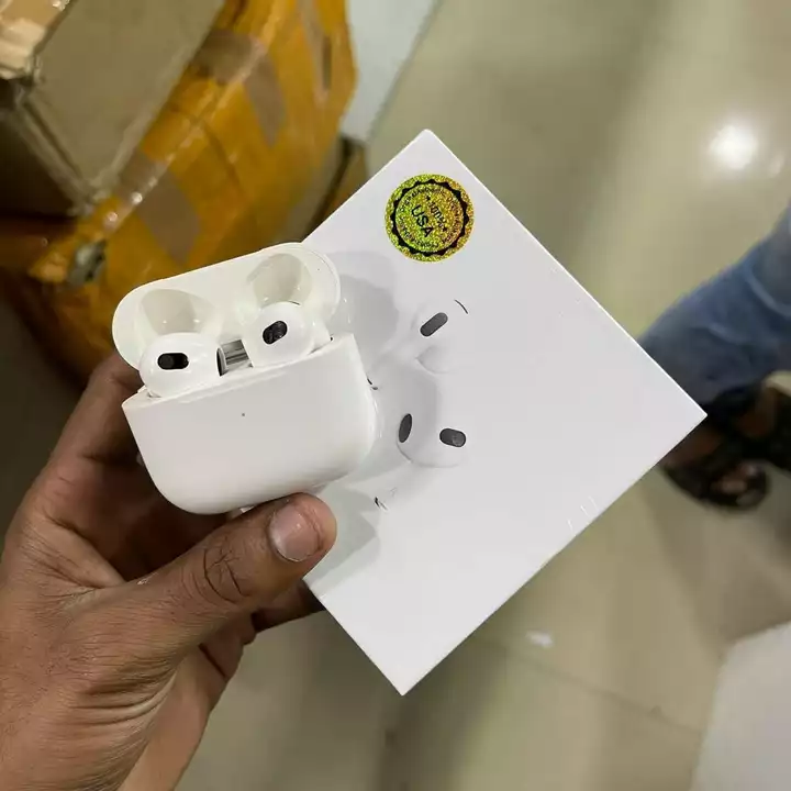 Product image with price: Rs. 1299, ID: airpods-3-bb798cfd