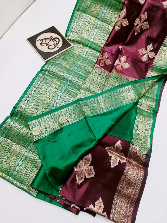 Banarasi semi georgate Star Saree
 uploaded by Belal And Sons on 2/1/2023