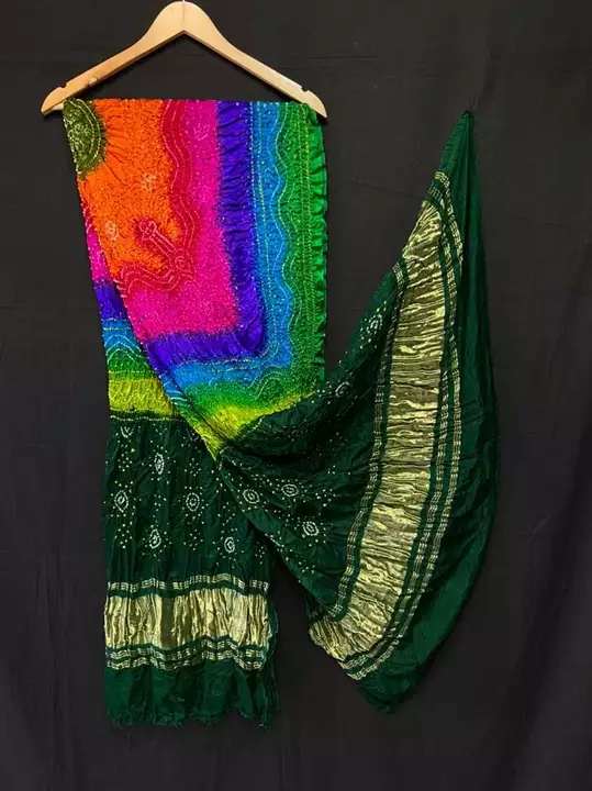 Post image Modal Silk chandrakhani multy colour Duptta