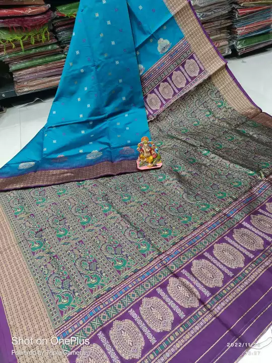 Ikkot Bomkai silk saree
Soft quality
With BP
 uploaded by business on 2/1/2023