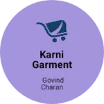 Business logo of Karni garment
