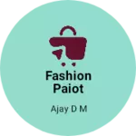 Business logo of Fashion paiot