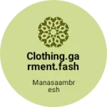Business logo of Clothing.garment.fashion