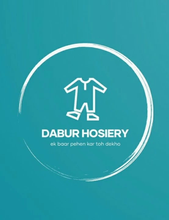 Visiting card store images of DABUR HOSIERY
