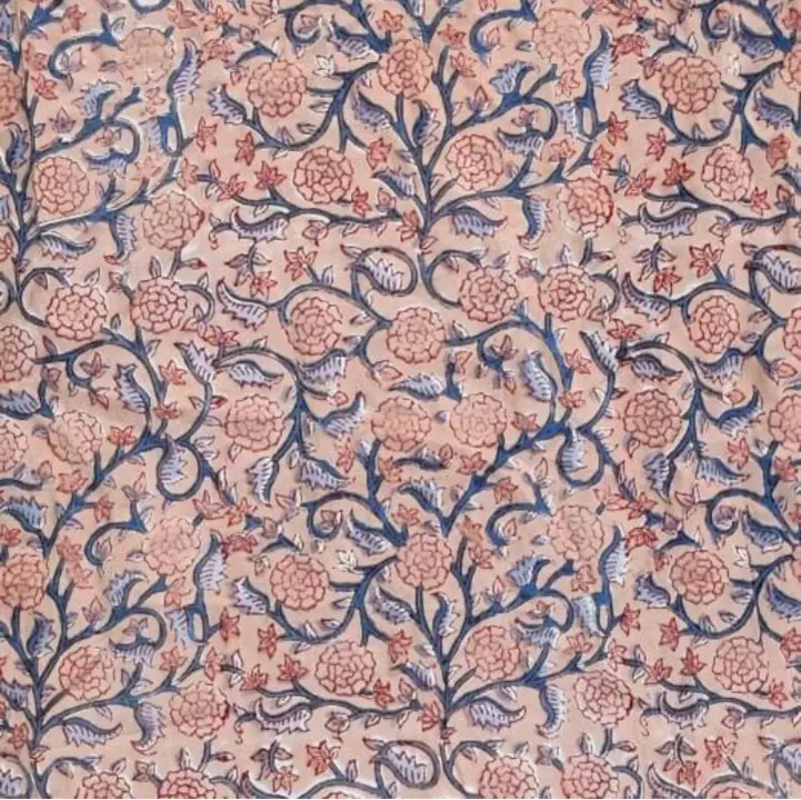 Rajasthani handblock printed fabric handmade  uploaded by Ali clothes on 2/1/2023