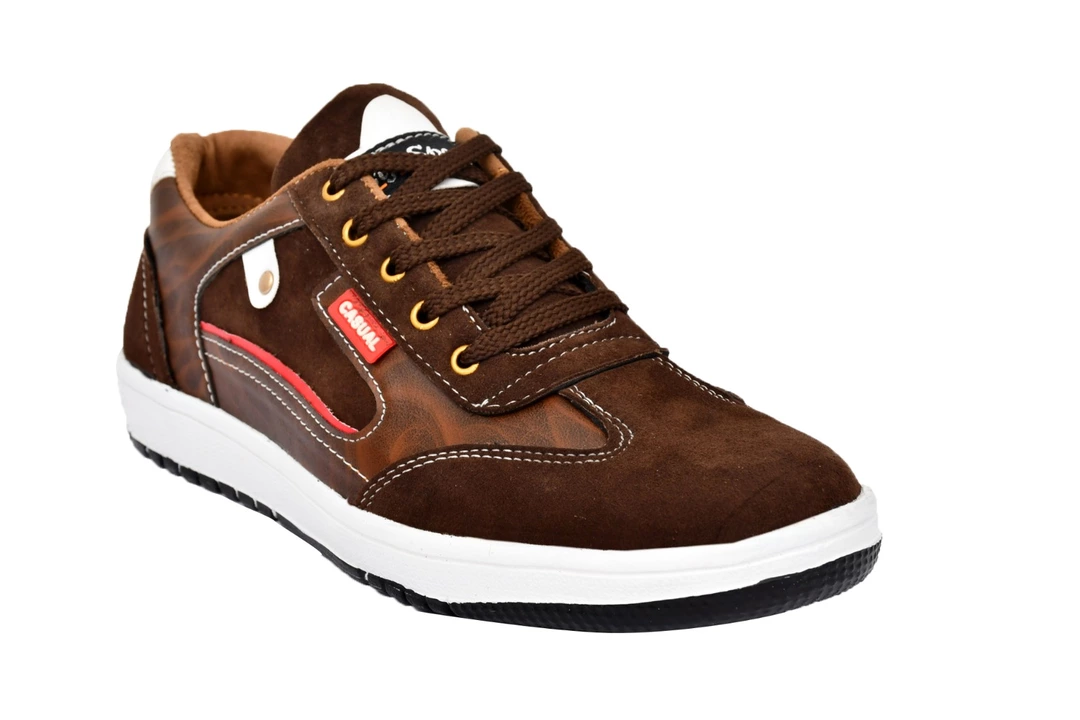 11002 COFFEE LEATHER CASUAL SHOES uploaded by business on 2/1/2023