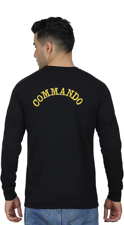 Army Commander Black Tshirt  uploaded by Shimalwal fashion on 2/1/2023