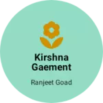 Business logo of Kirshna gaement