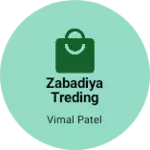 Business logo of Zabadiya treding