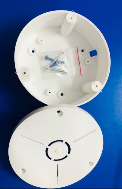 Round 5*5 pvc cctv camera Box  uploaded by business on 2/1/2023