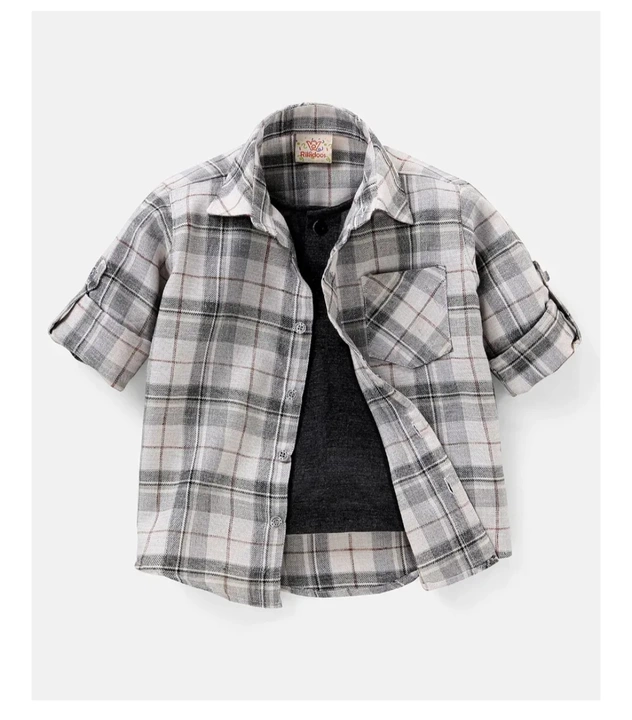 Full Sleeve Glen Checked Shirt  With Aatach Tee uploaded by Ronak Exports on 2/1/2023