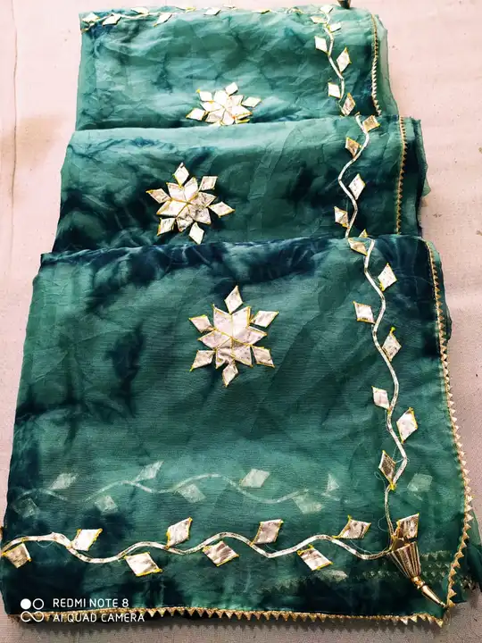 Organza saree  uploaded by business on 2/1/2023