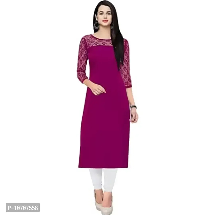 ZELZIS Woman's A-line Crepe Straight Kurtis uploaded by business on 2/1/2023