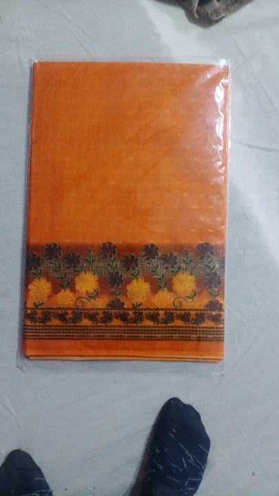 Cotton saree uploaded by Shristi Garmentts on 2/1/2023