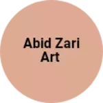 Business logo of Abid zari art