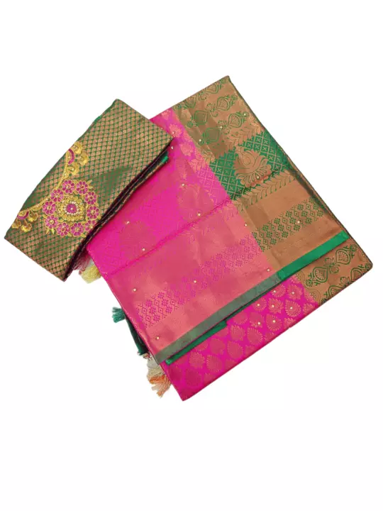 Kanchipuram Pure Silk Saree  uploaded by Aman on 2/1/2023