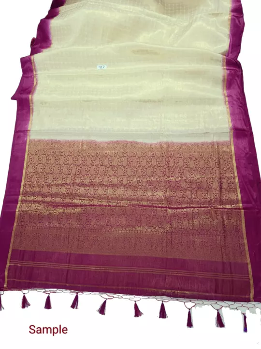 Pure Banarasi Soft Silk Saree  uploaded by Aman on 2/1/2023