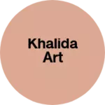 Business logo of Khalida art