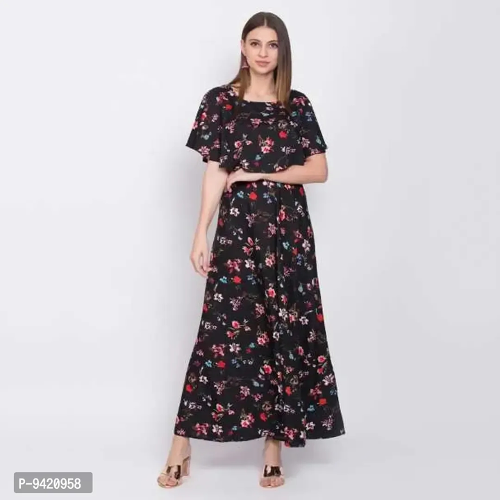 Floral Printed maxi Dress uploaded by business on 2/1/2023