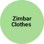 Business logo of Zimbar clothes