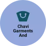 Business logo of Chavi garments and cosmetic center