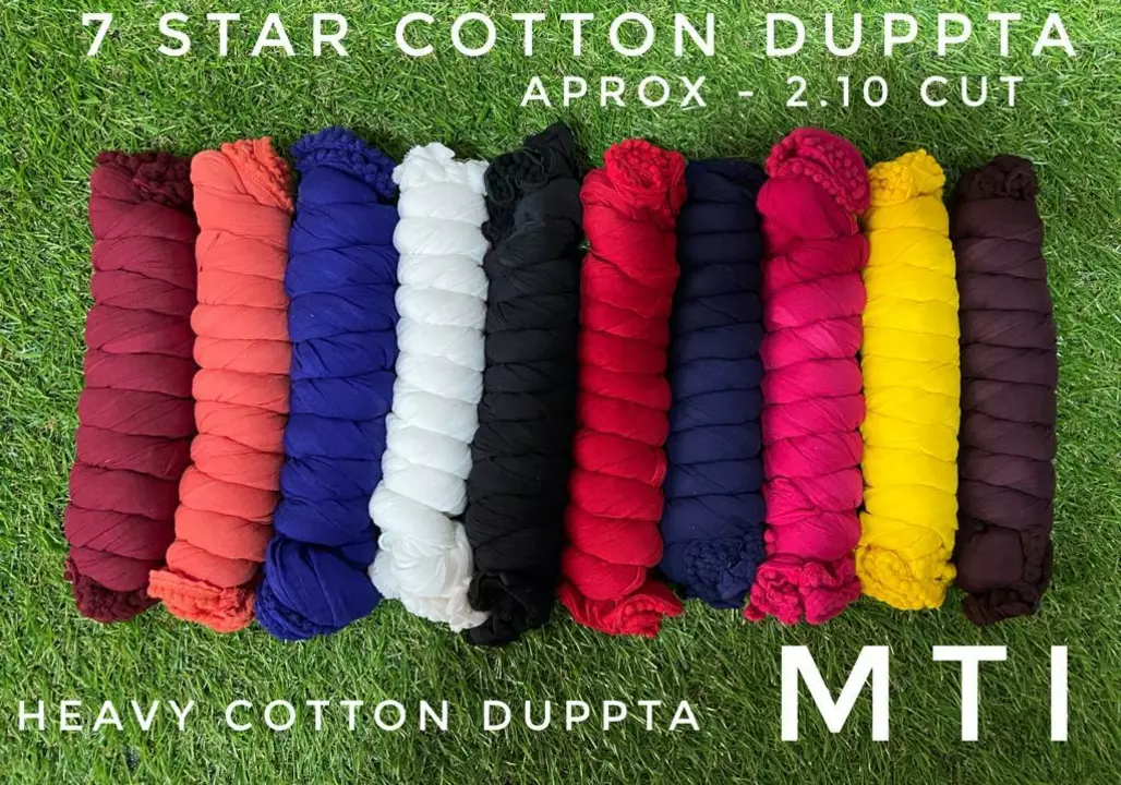 Cotton duppata  uploaded by Rahul textile on 2/2/2023