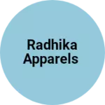 Business logo of Radhika Apparels