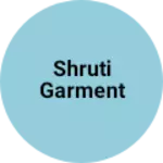Business logo of Shruti Garment