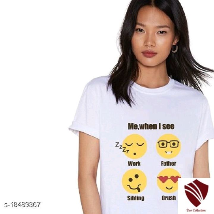 T-shirts for girls uploaded by Dev collection on 2/17/2021