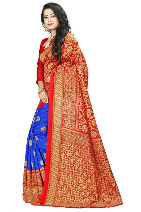 Women Beautiful Multicolored Mysore Silk Saree with Blouse piece

 Color:  Multicoloured

 Fabric:   uploaded by business on 2/2/2023